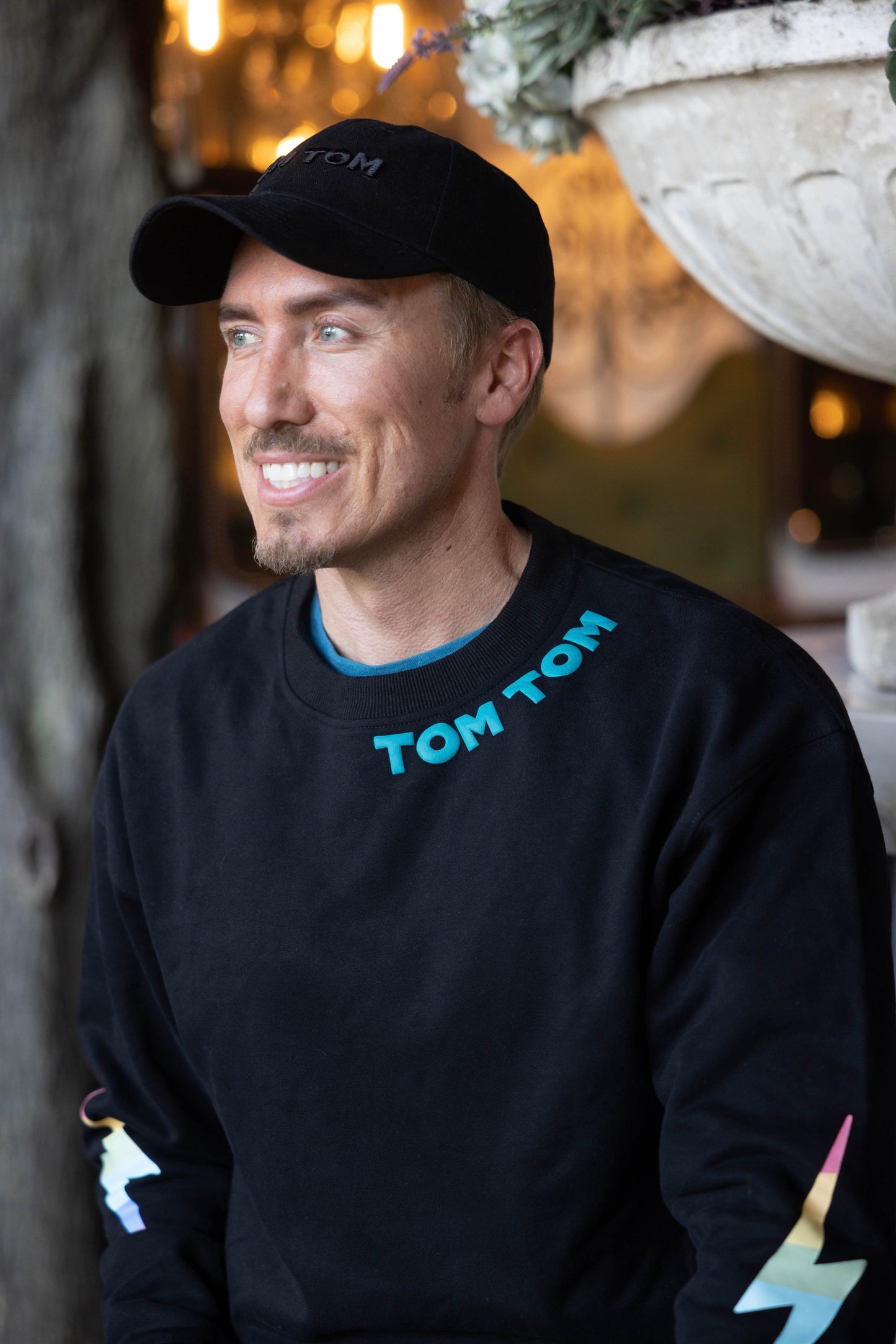 TOMTOM Black Logo Dad Hat