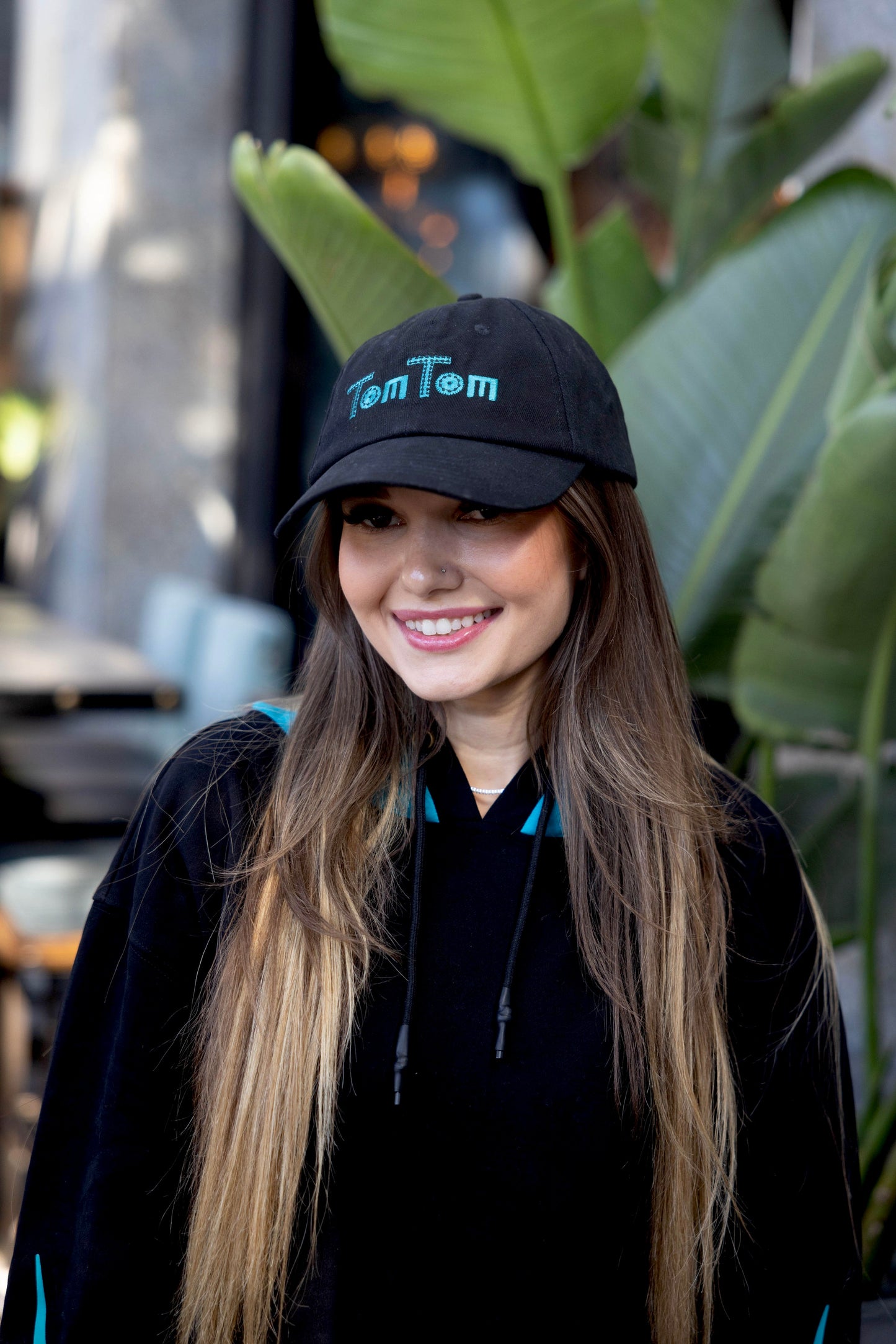 TOMTOM Teal Logo Dad Hat