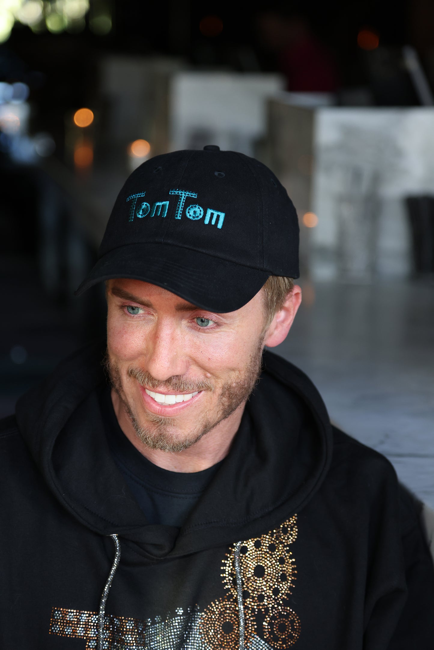 TOMTOM Teal Logo Dad Hat