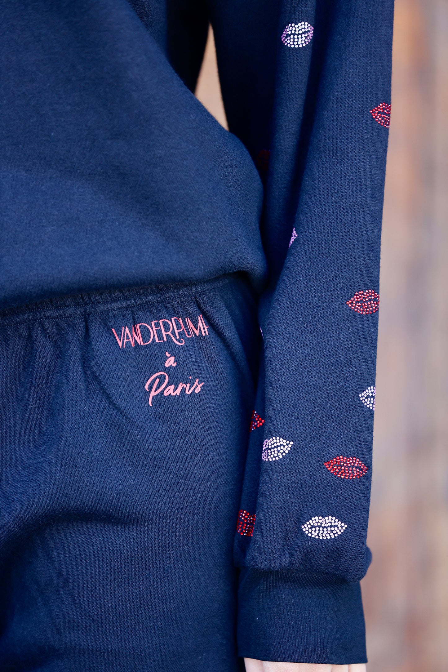 Vanderpump à Paris "Kiss Me The French Way" Crystal Hoodie