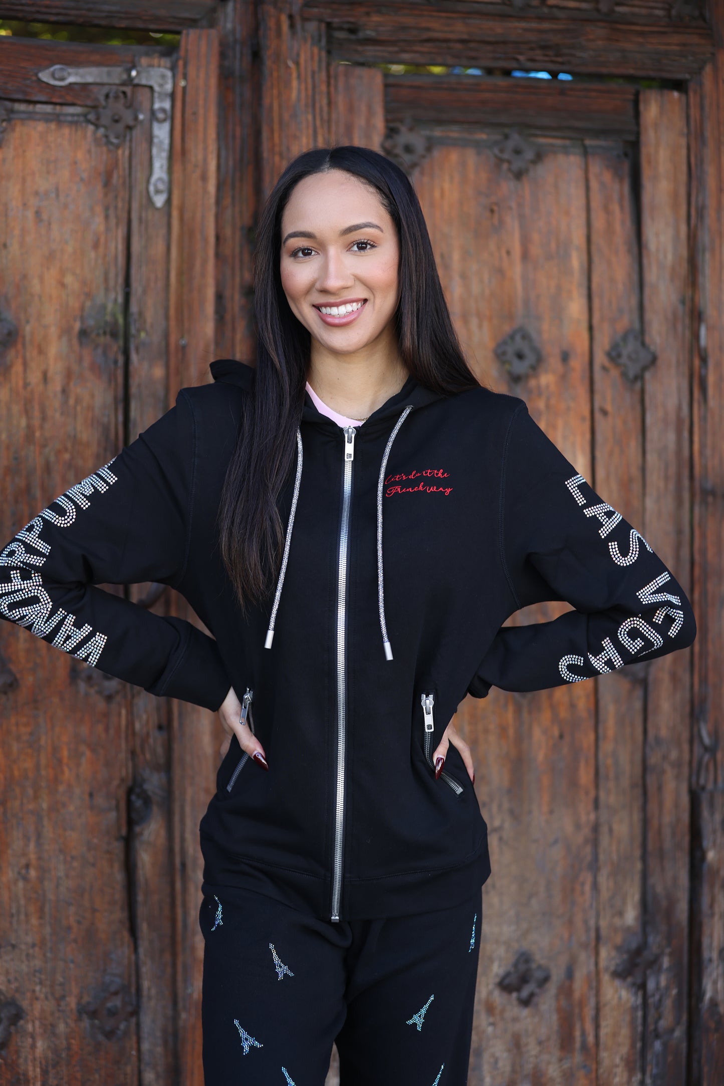 Vanderpump à Paris Zip-Up Hoodie