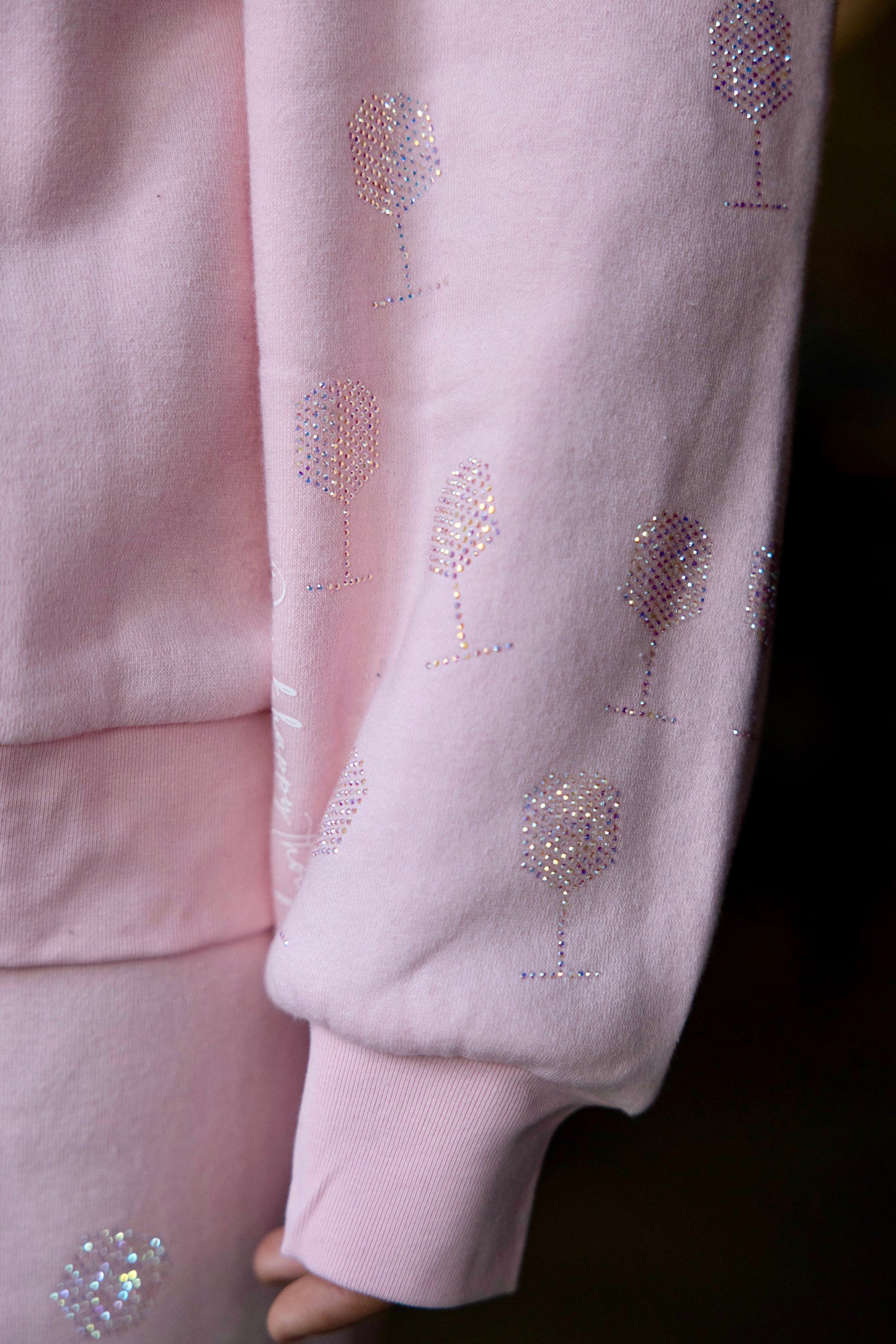 "You Had Me At Rosé" Vanderpump Crystal Hoodie