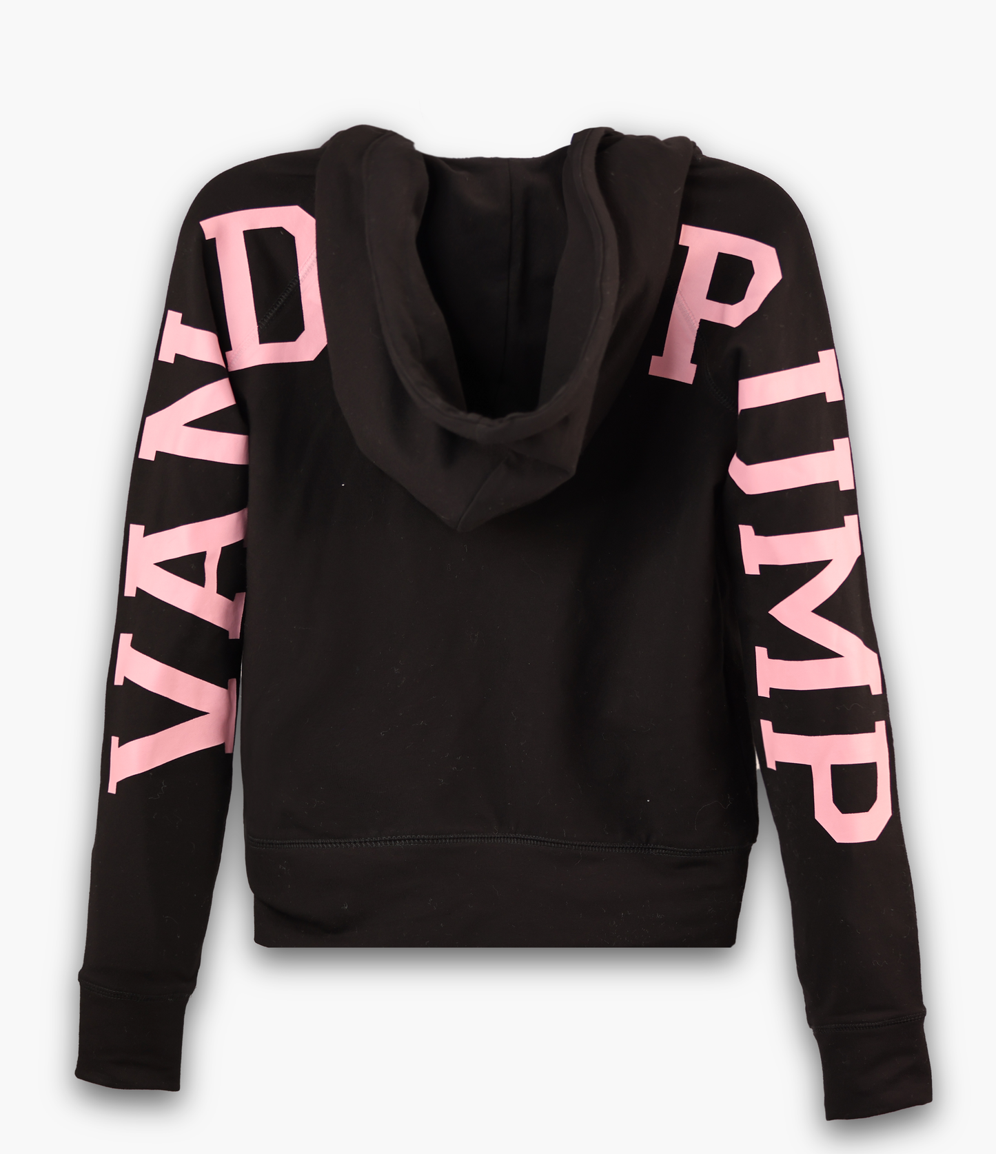 Vanderpump Chunky Zip–Up Hoodie with Crystal Drawstrings