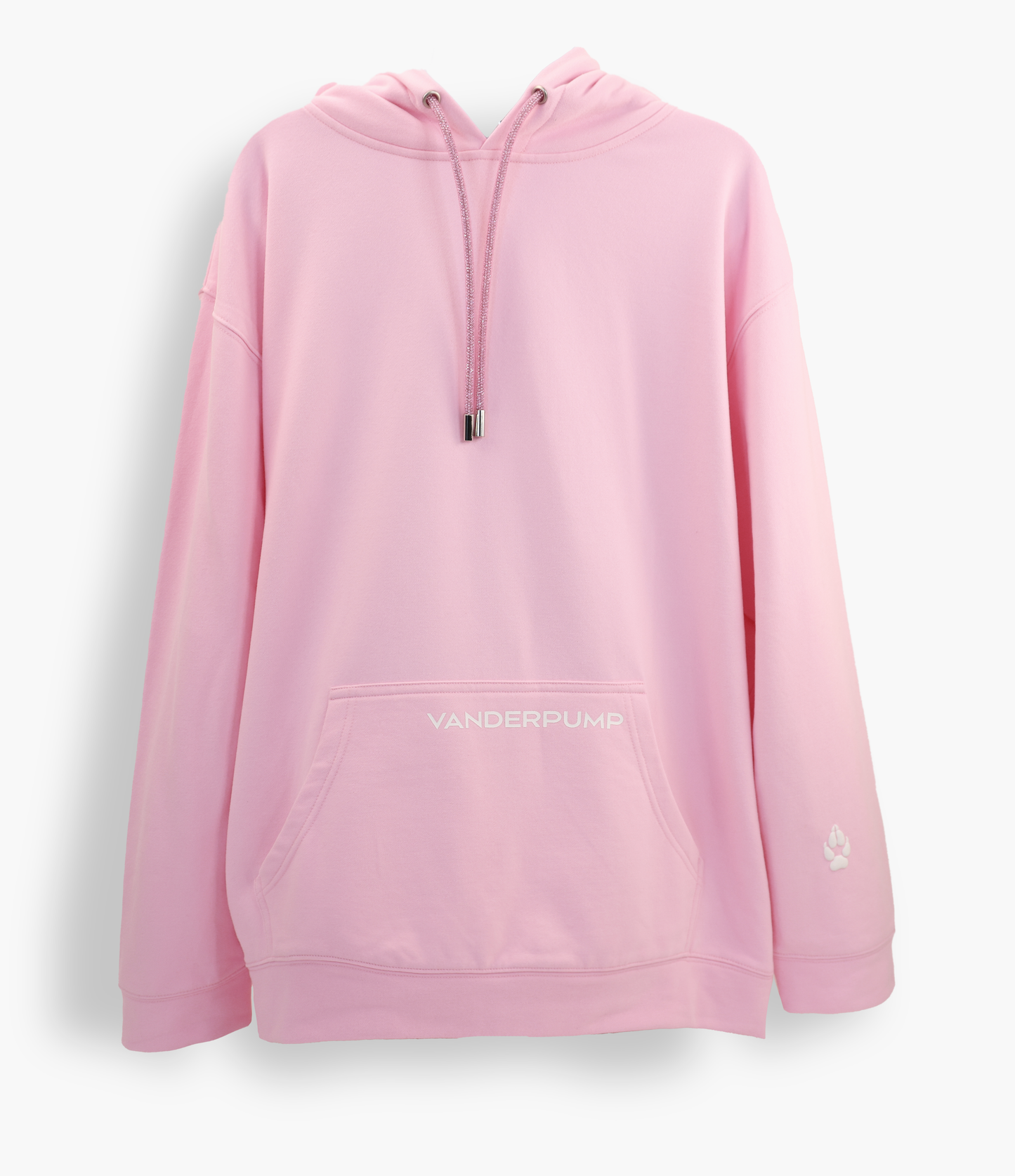 "Throw me to the Wolves" Hoodie with Crystal Drawstrings